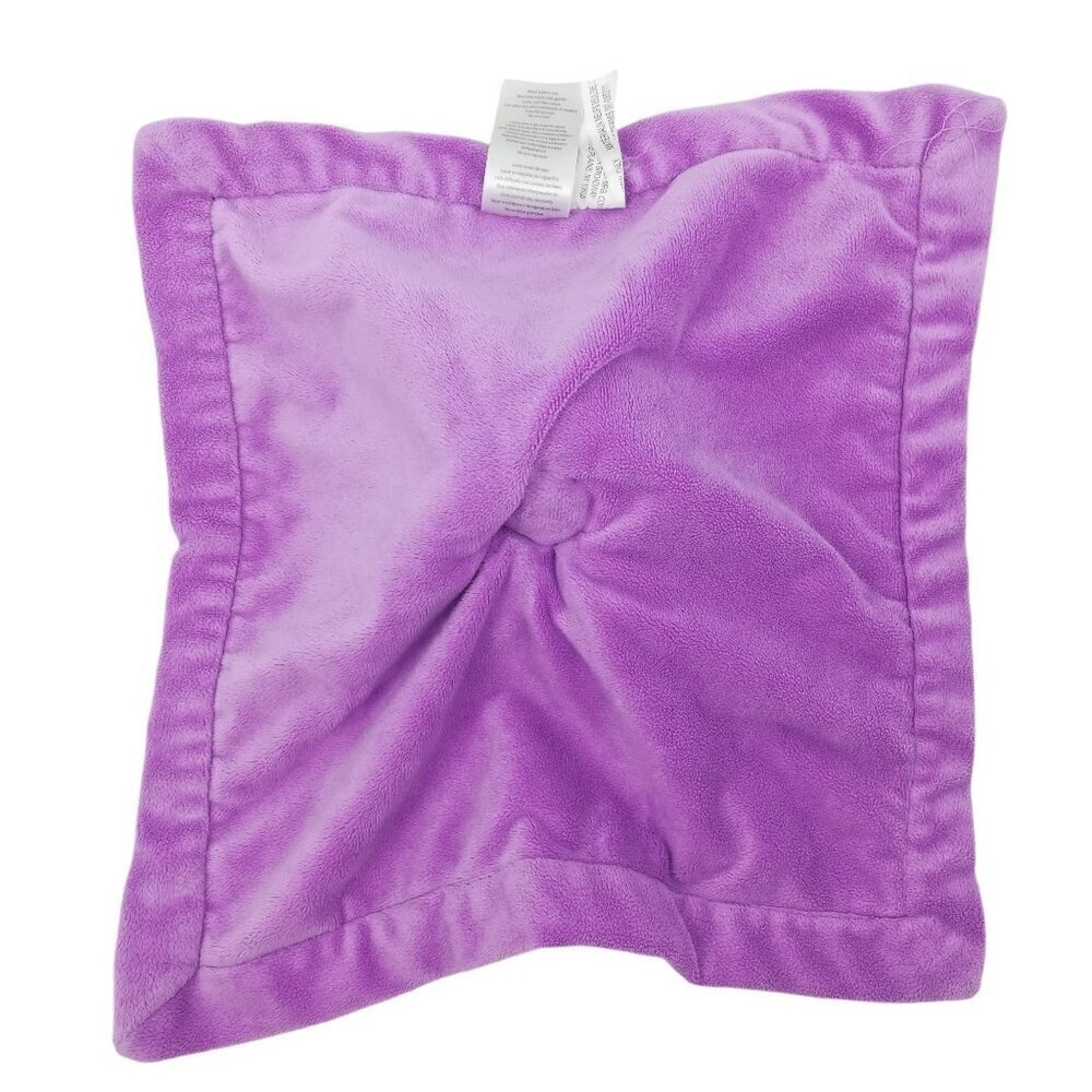 Carters Purple Flower Bear Plush Lovey Lovie Security Blanket Lilac Lavender - Picture 6 of 9